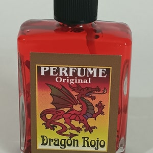 Dragon Rojo Perfume - 1 Oz. - Red Dragon - San Cipriano - Genuine