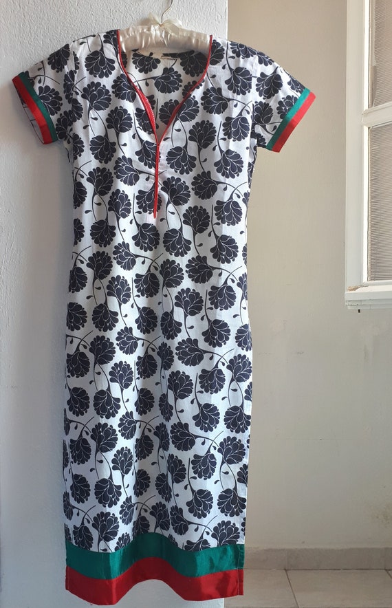 Vintage Printed Caftan