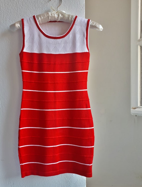 Bodycon Striped Dress