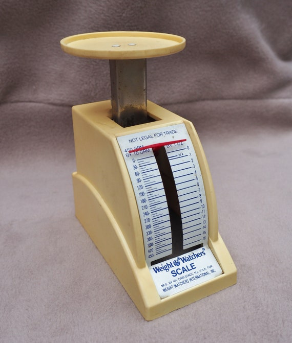 Vintage Official Weight Watchers Brand Food Scale 1950's 