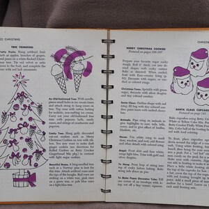 Cook Book: "Betty Crocker's Party Book", 1st Edition Spiral Bound, Hard Cover, Vintage 1960 bild 6