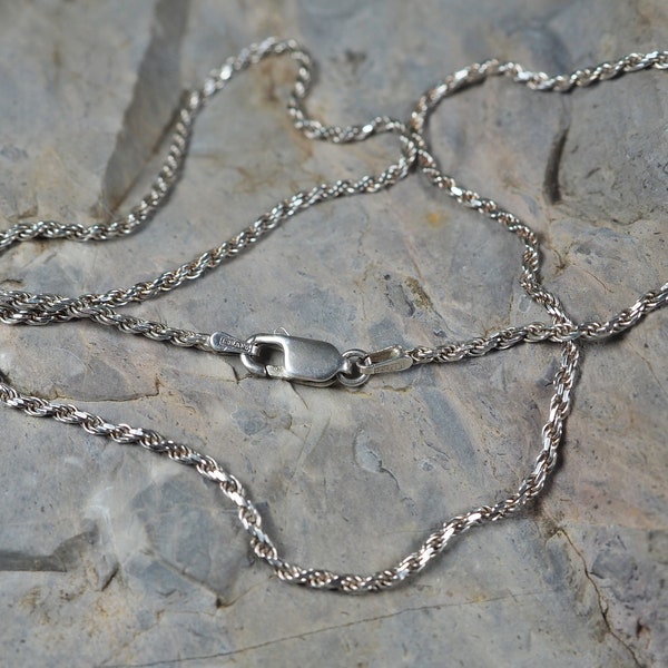 Vintage Rope Chain Etsy