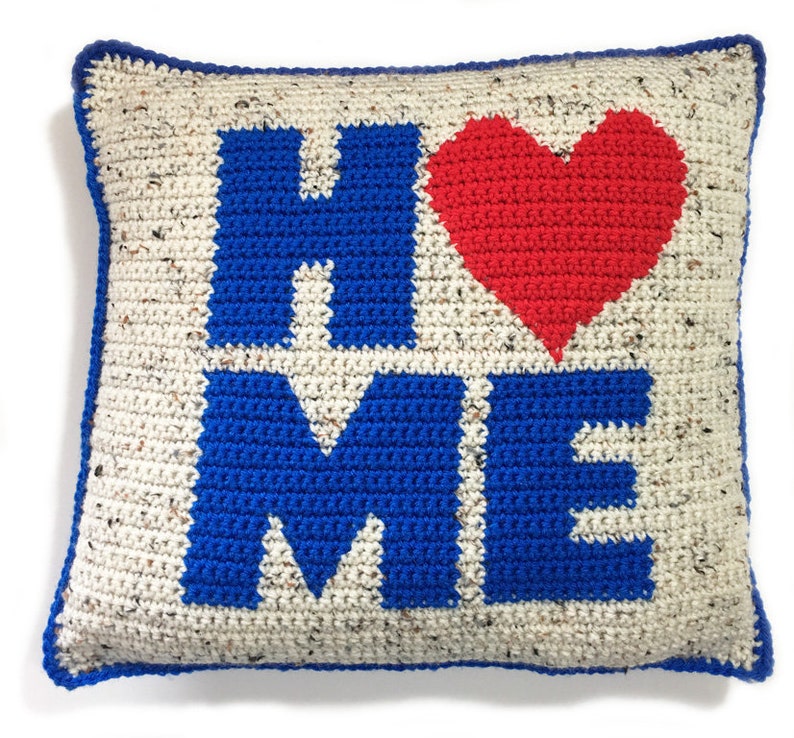 HOME Crochet Pillow Pattern image 5