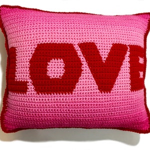 HOME & LOVE Crochet Pillow Pattern image 7