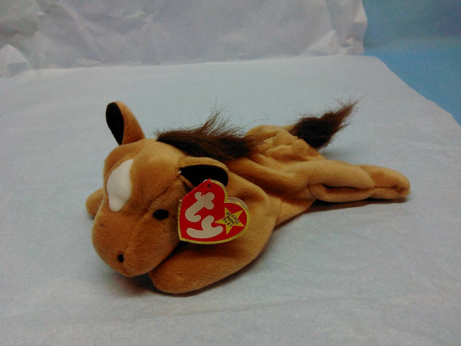 DERBY HORSE Ty Original Beanie Baby plush toy animal brown Etsy