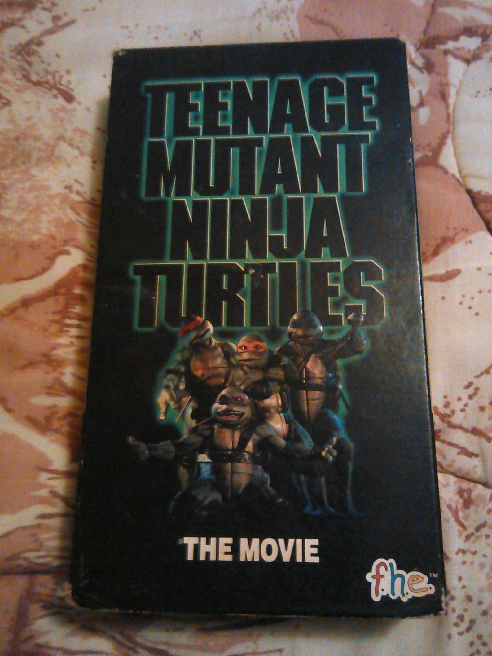 Teenage Mutant Ninja Turtles The Movie VHS 1990 rare Etsy