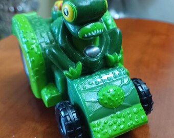 Halo Burger Spielzeug Seltene Kindermahlzeit Premium Green Creature Fahrendes Fahrzeug Sehr seltener Flint Missouri Lose im Ist-Zustand