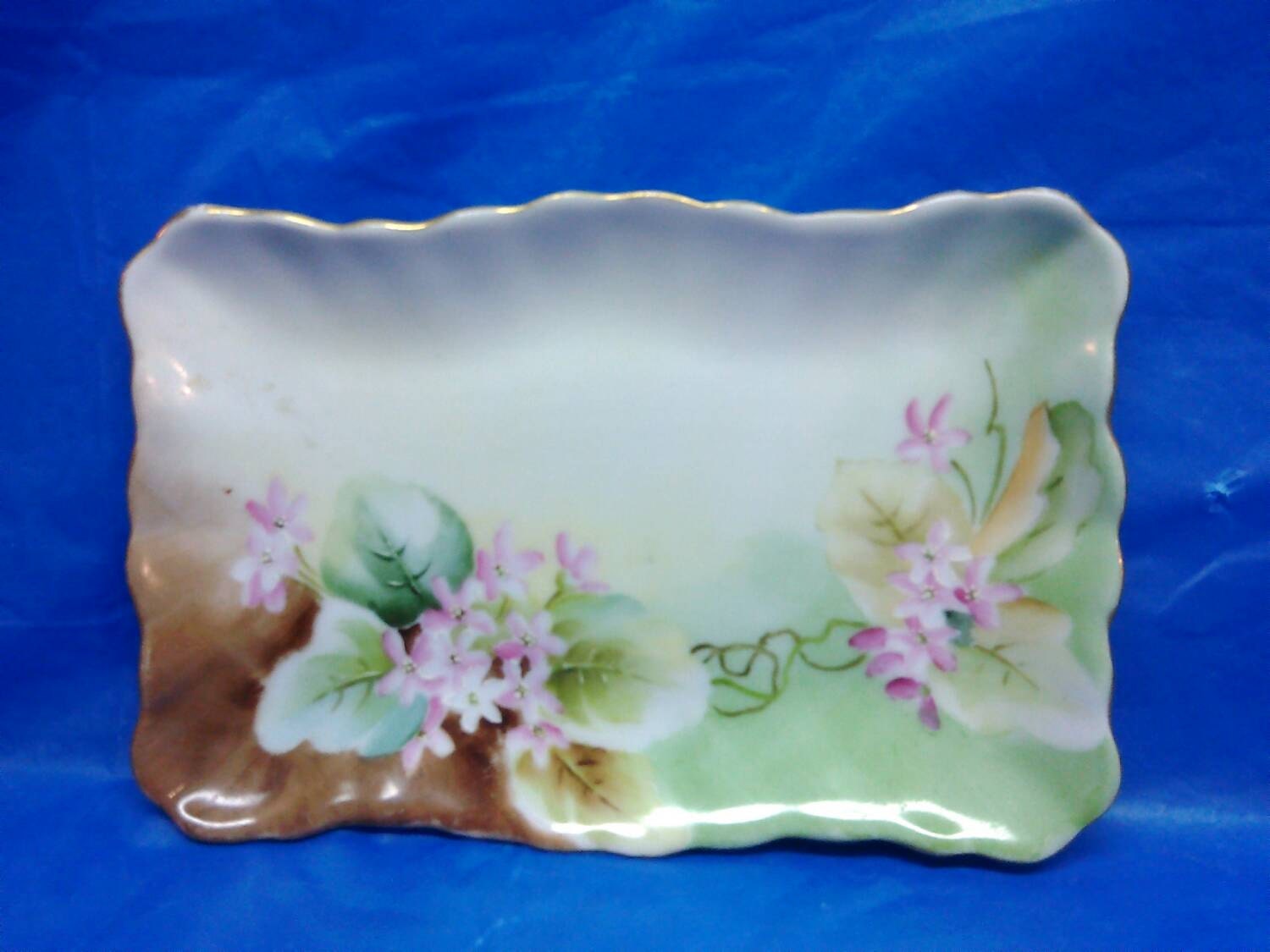 Vintage Ceramic Trinket Holder Tray Decorative Collectible Etsy