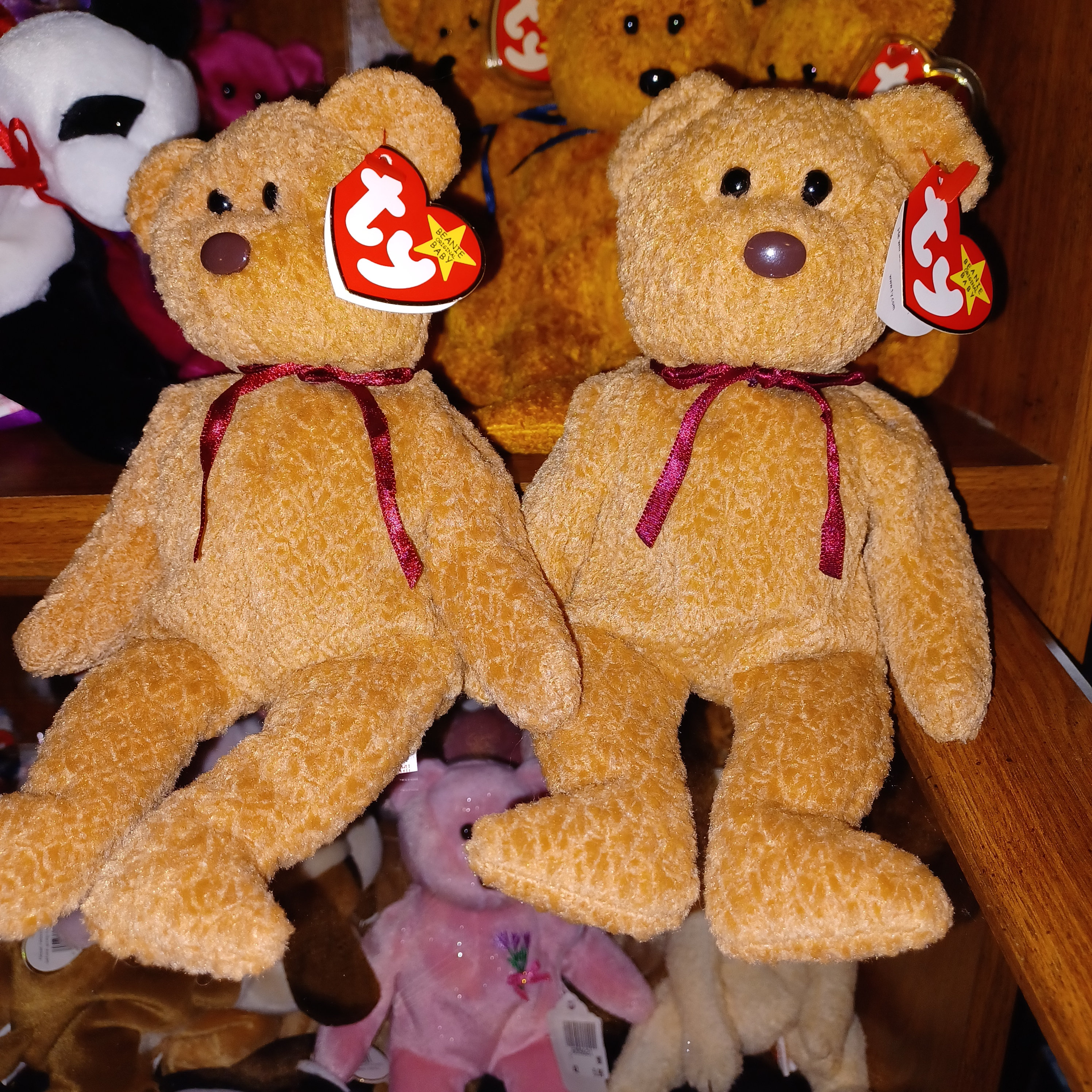 Ty Brown Bear 90s - Etsy