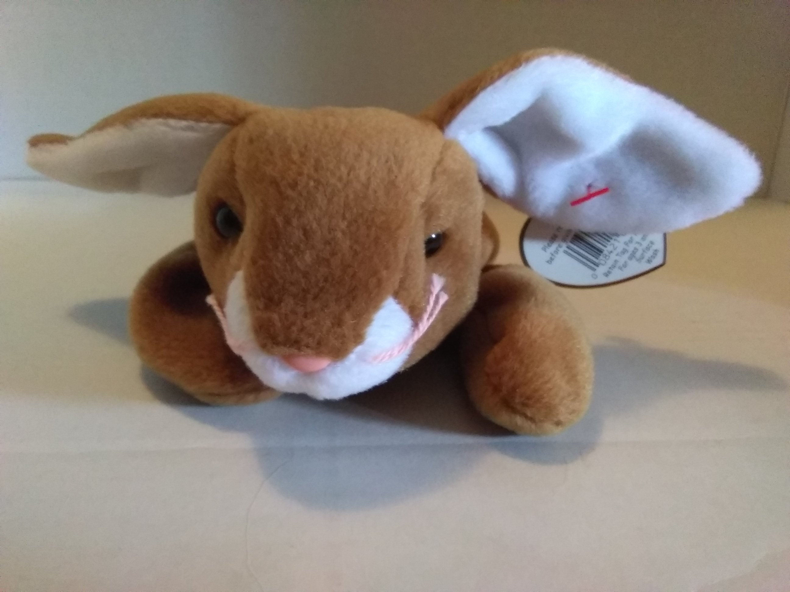 EARS RABBIT Ty Original Beanie Baby plush toy Bunny light | Etsy