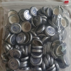 Snapple Caps Real Facts #400 and above Collectible Random Group of 100 Silver Caps Use for Crafts, Collecting, Reference and more