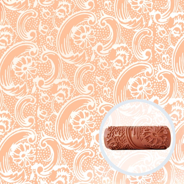 Patterned Paint Roller - Bloom Tide