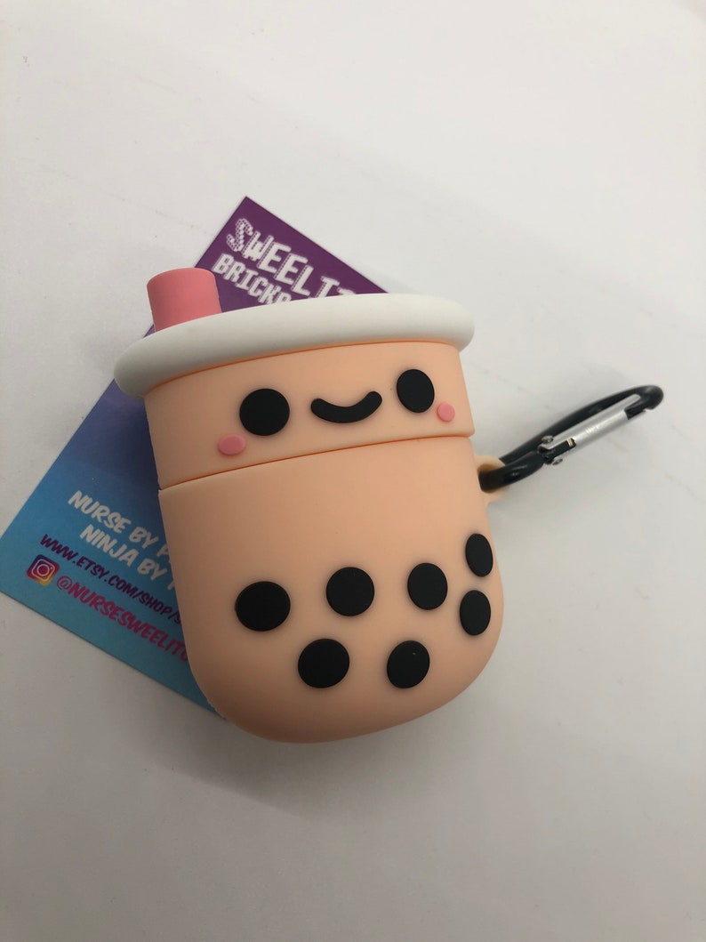 Bubble Tea Boba AirPod Case™ Disney© Super cute 3D Anime | Etsy