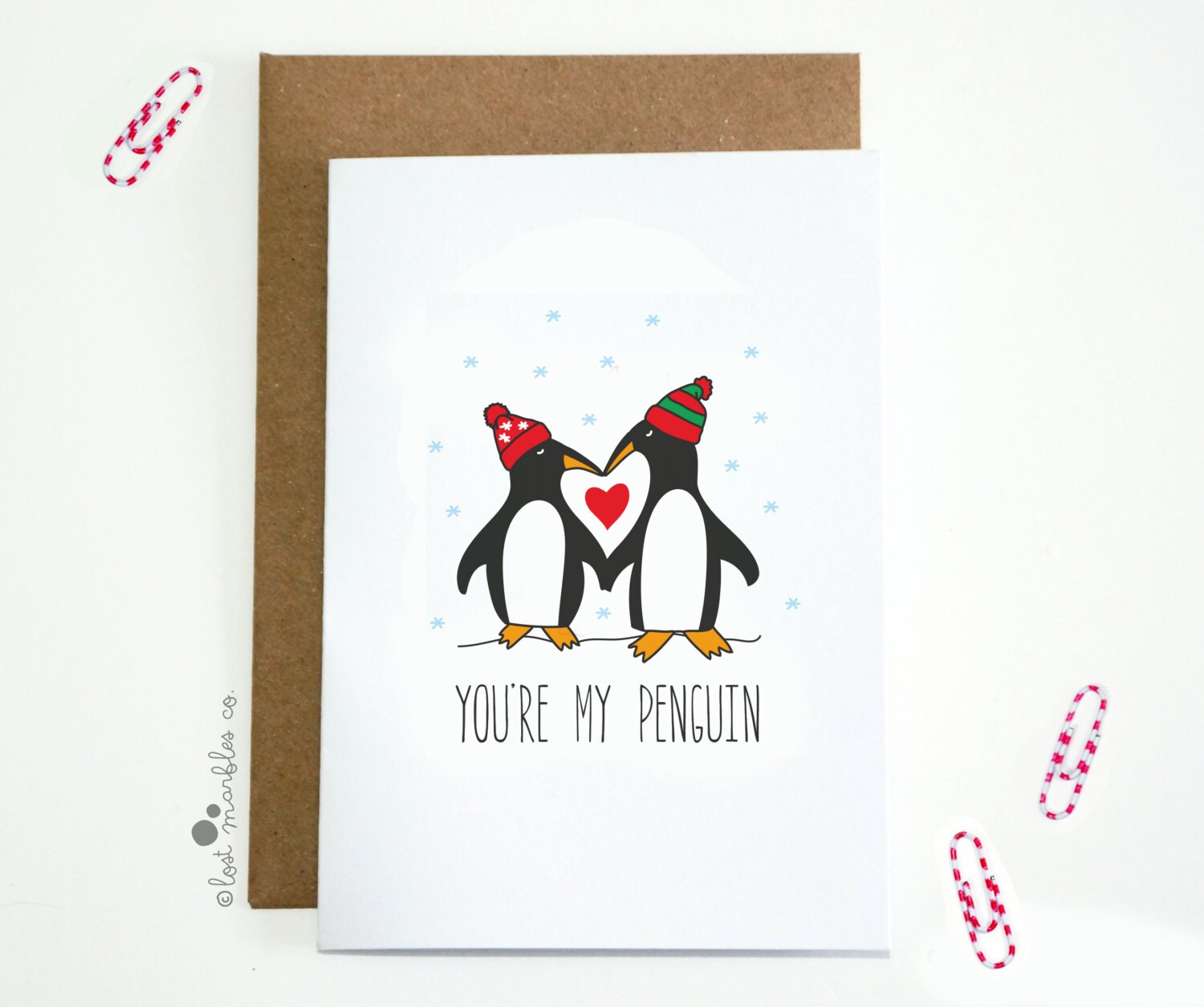 Sweet Christmas Card For Him For Her You re My Etsy