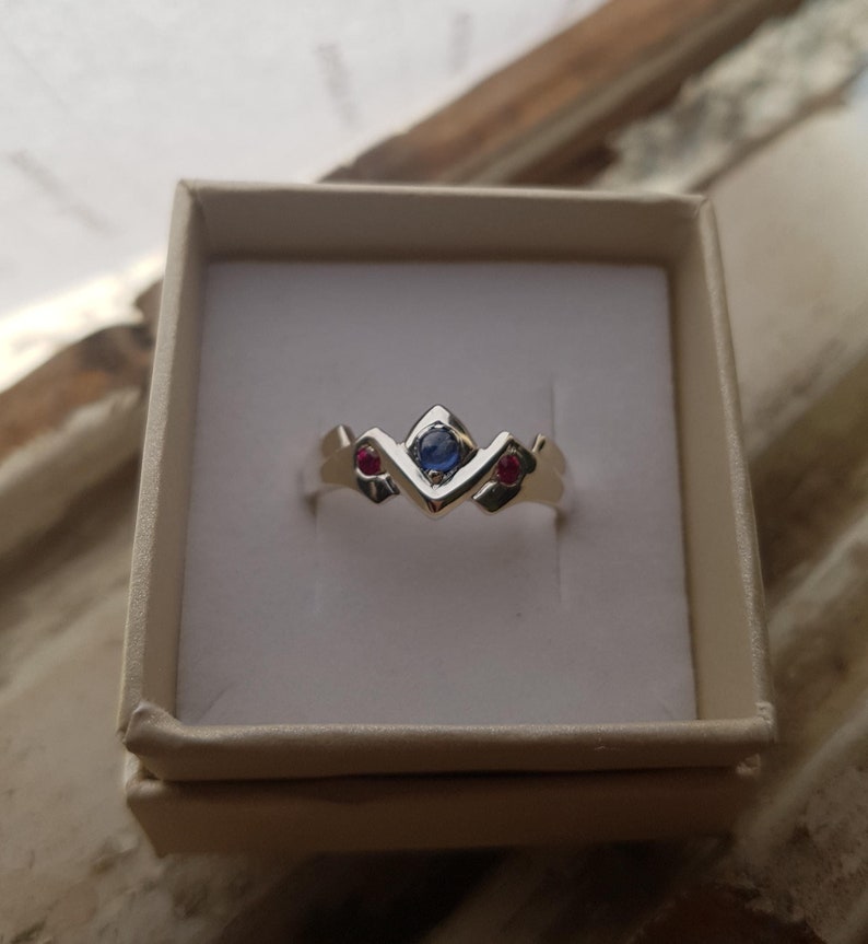 Skyrim cirkelring, Skyrim smycken, Elder Scrolls ring, Skyrim presentring, bröllopspresentring, Skyrim cosplayring, tiara fantasy ring. bild 2