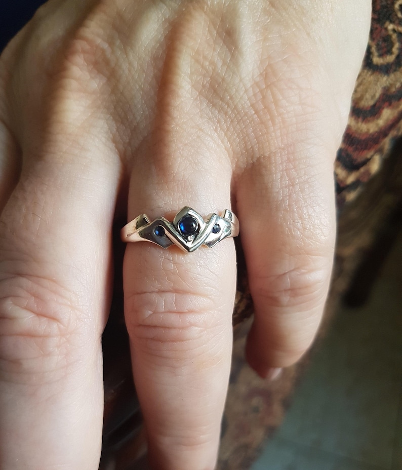 Skyrim circlet ringsilveryellow gold 14krose gold 14kwhite Etsy