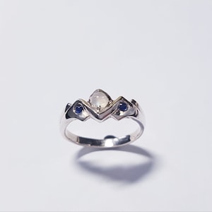 Skyrim cirkelring, Skyrim smycken, Elder Scrolls ring, Skyrim presentring, bröllopspresentring, Skyrim cosplayring, tiara fantasy ring. bild 7