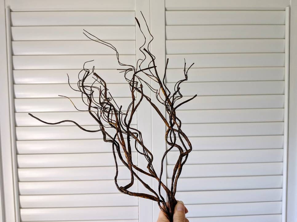 6 x Curly Willow Branches DIY Willow Sticks Artificial Etsy