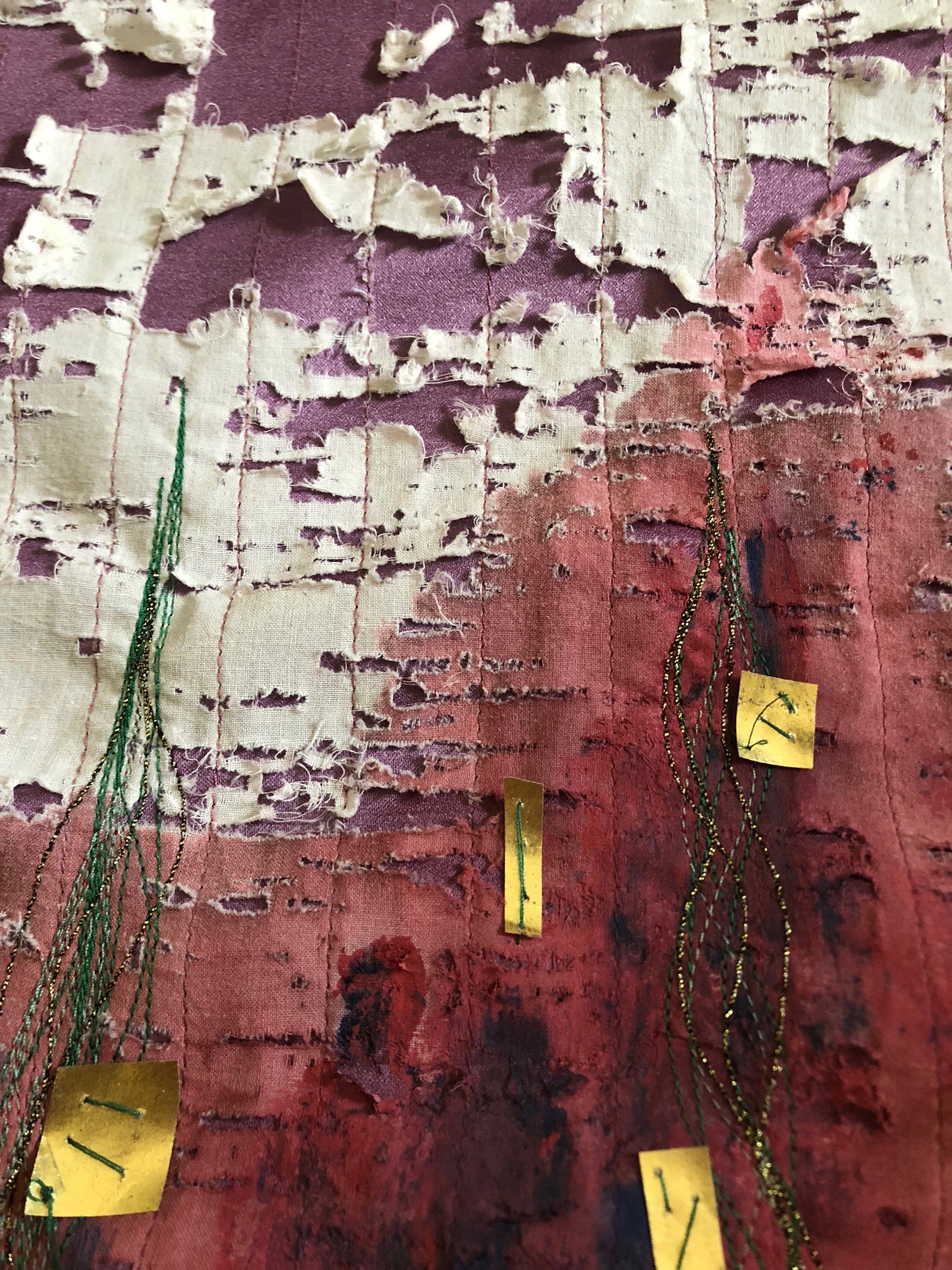 Wall Hanging Textile Art Textile Wall Hanging Abstract Art Etsy