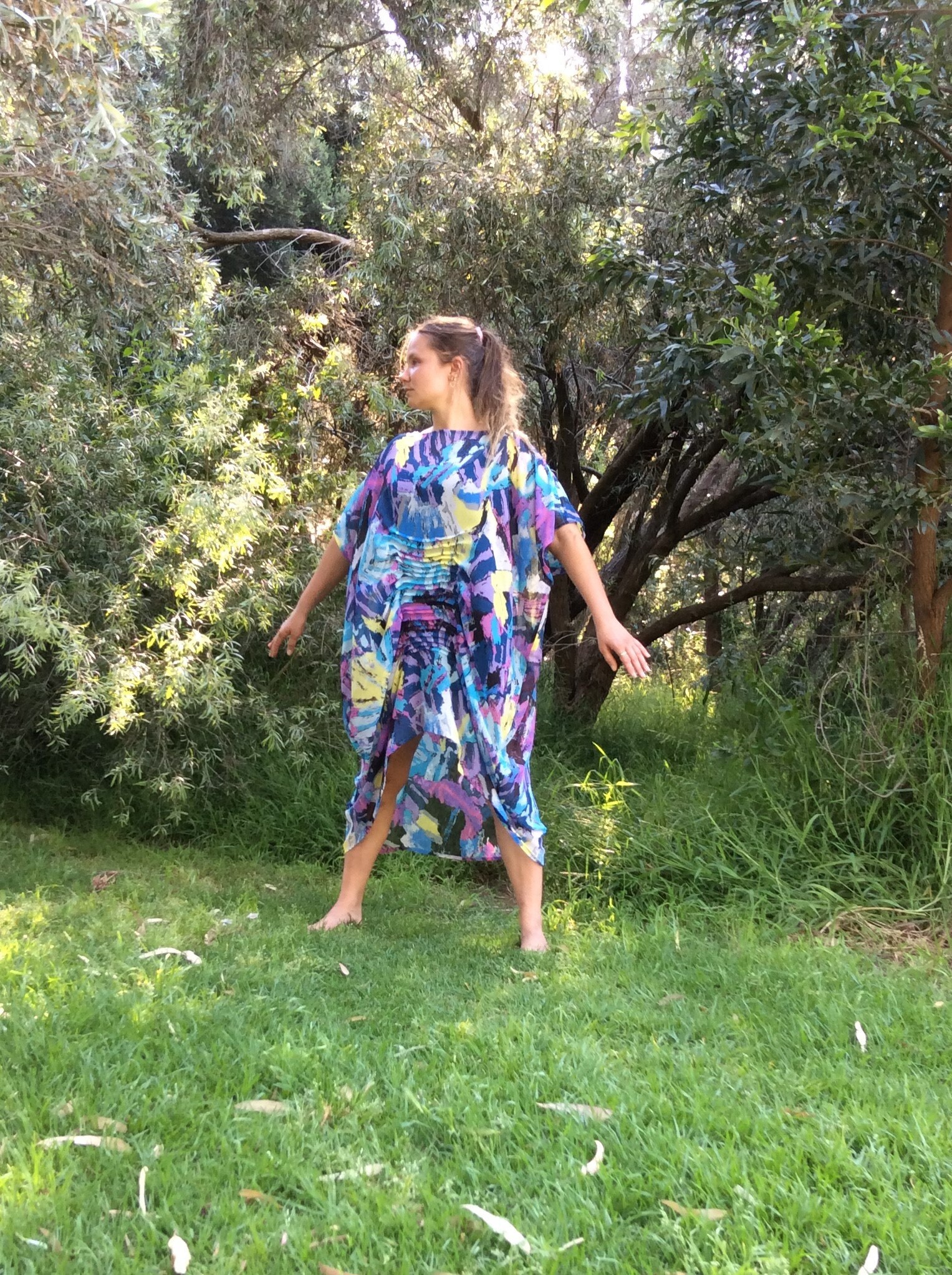Oversize Tuck Tunic/top/ Dress 