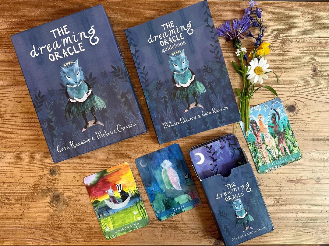 The Dreaming Oracle Deck: Dream Guidebook & Watercolor Cards - Etsy