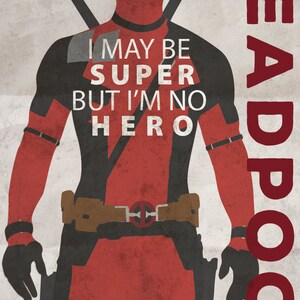 Deadpool Poster -- with quote