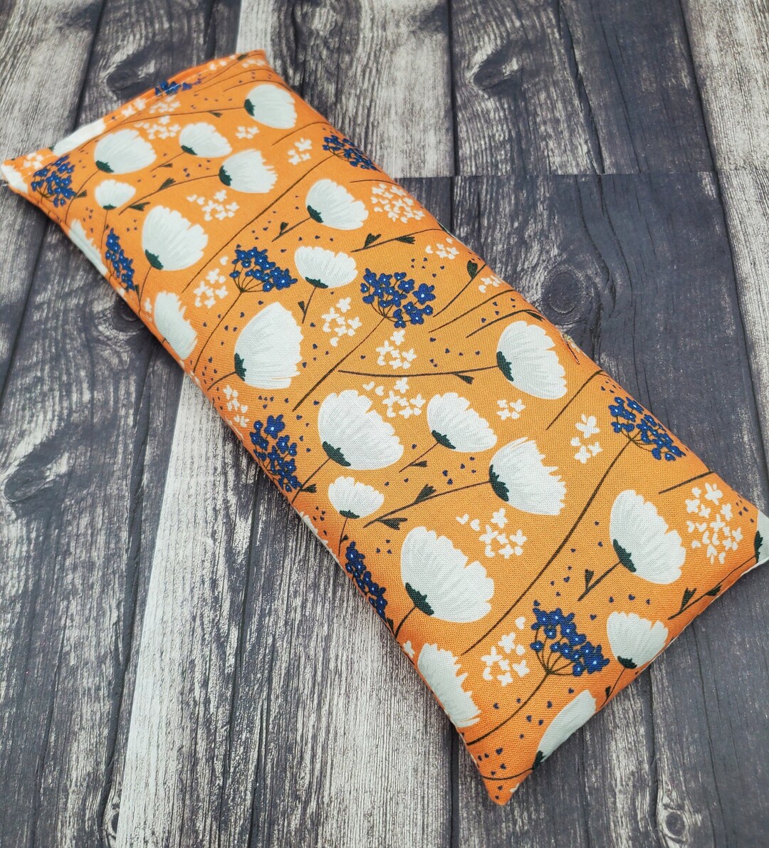 Microwave Rice and Flax Heat Padcoral Firefly Tulips soothing Anti