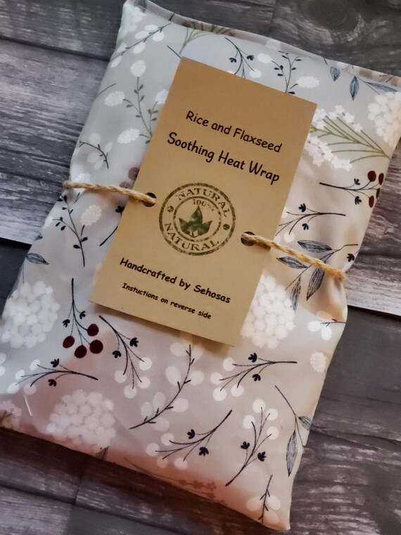 Heatable top rice bag