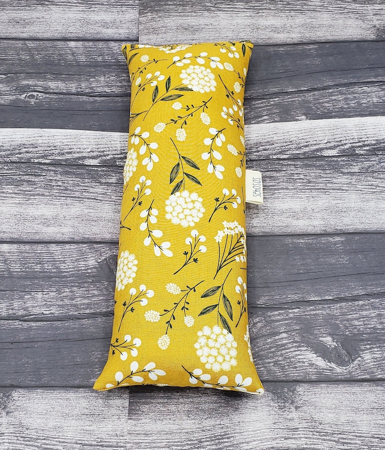 Reusable microwave heat pad. Rice and flaxseed heating pad. Etsy