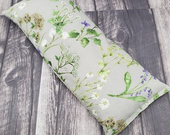 Natural microwave heat pad - rice and flax - with organic lavender or without lavender - rice bag, heating pad, cold pack