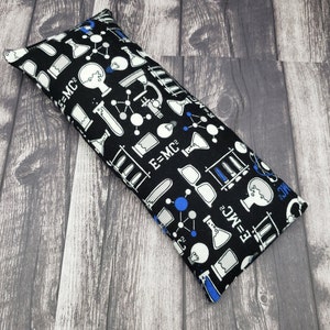 Glow in the dark! Science microwave heat pad, rice and flaxseed heating pad.  Hot/cold therapy.  Reusable, sustainable, all-natural comfort.