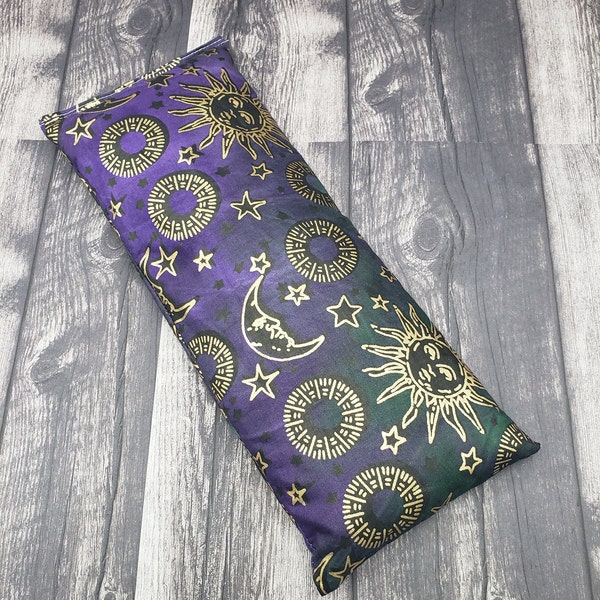 Natural microwave heat pad - rice and flax - with organic lavender or without lavender - rice bag, heating pad, cold pack
