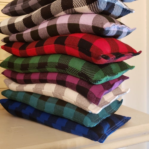 Red Plad Deer Mn Rce Hand Warmers, Reusable Rce Packs, Flannel Red Plad Deer Mn Rce Hand Warmers, Reusable Rce Packs, Flannel