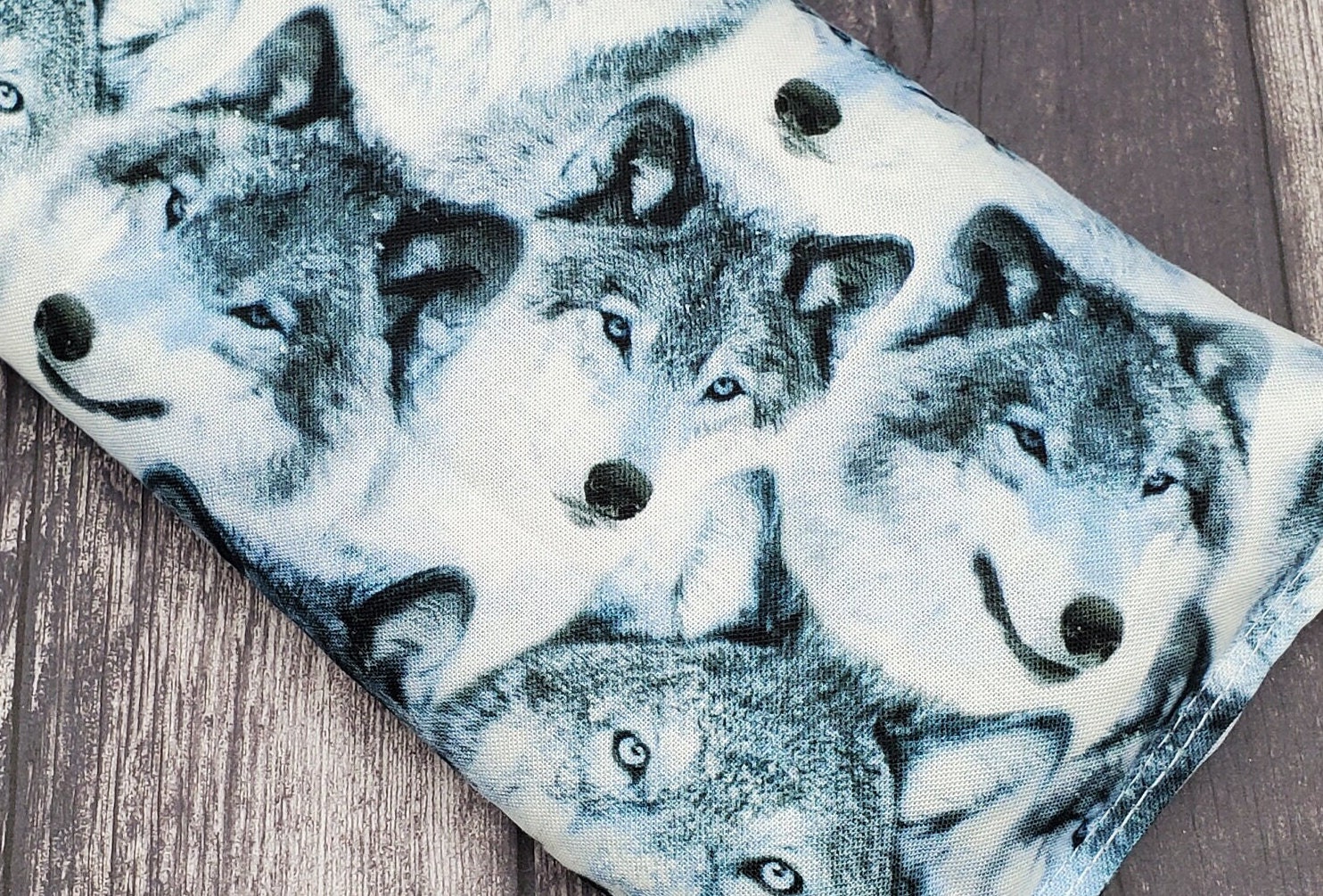 Wolves-wolf Microwave Heating Pad -rice and Flaxseed - Natural Pain ...