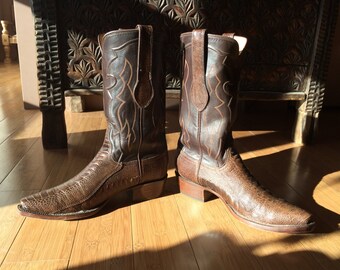 Lucchese store ostrich leg