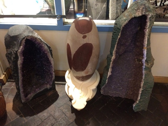 1 Shiva Lingam Temple Pierre de Narmada Rivière Inde