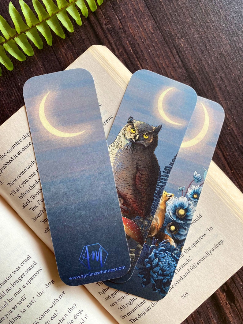 Raven Crow Bookmark, crow, birds, book gifts, folklore, dark academia, gothic art, dark art, folktales, cottagecore, Nordic myths. image 3