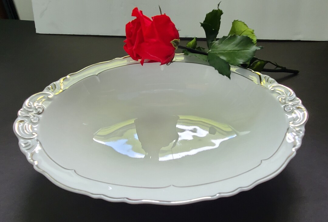 Haviland Limoges France Platinum Trim Versailles 10 Etsy