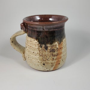 Vintage Stoneware Mug signed by Fannie