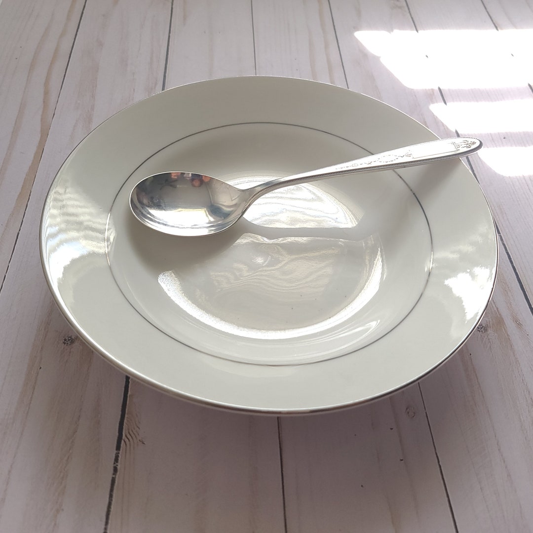 Vintage Soup Spoon Community Silver Plate by Grosvenor Etsy UK