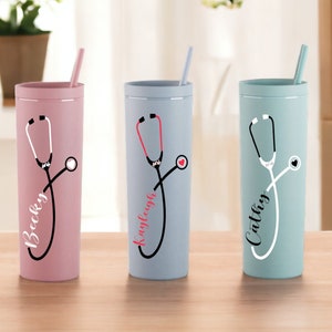 Personalized Nurse Tumbler,  Nurse Gift Nurse Appreciation Gift for Nursing Student Gifts for RN Gift, Doctor Gift, Nurse graduation