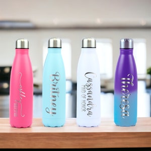 Custom Engraved Water bottles