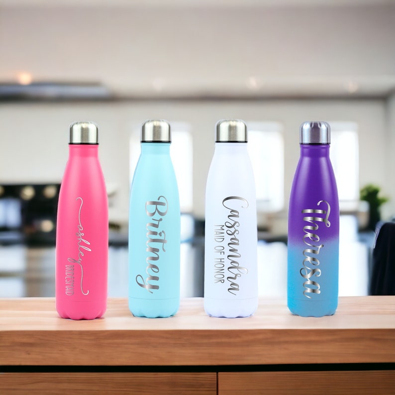 Custom Engraved Water bottles