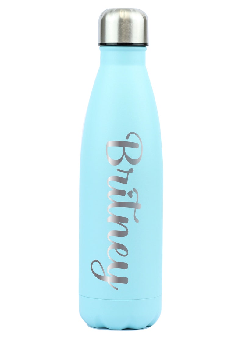 Personalized Water Bottle, Custom Water Bottle, Bridesmaid Gift idea, Hot Cold Thermos, Engraved Gifts, Wedding Gift, Bachelorette Party image 5