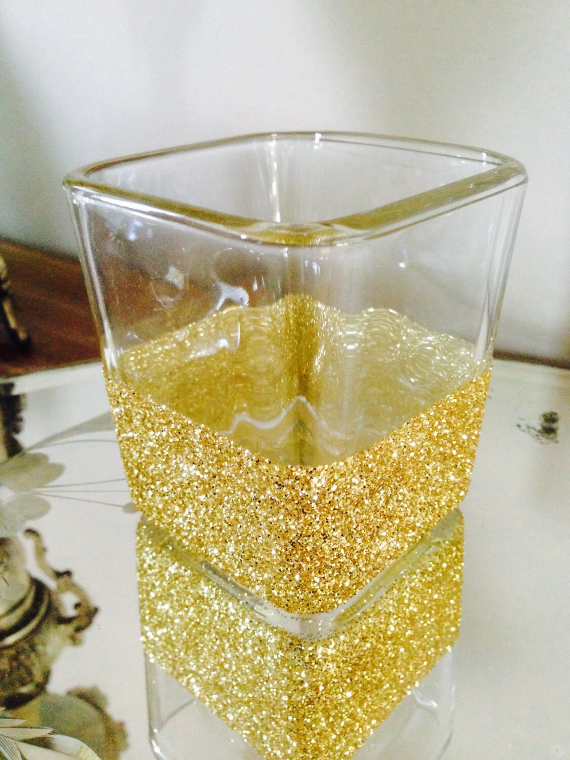 Sparkle Glitter Votive Candle Holder Etsy
