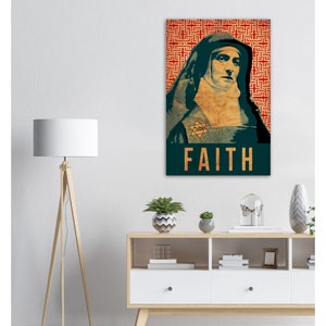 Edith Stein Faith Edith Catholic Christian Saint Teresa Benedicta of the Cross Premium Matte Paper Poster