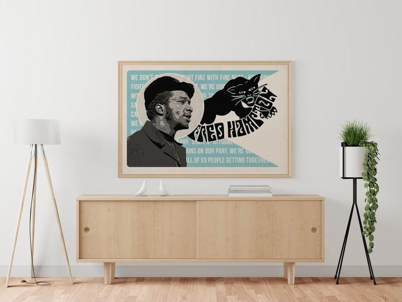 Fred Hampton Black Panther Party For Self Defense Black Messiah