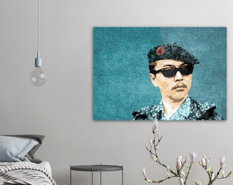 Richard Aoki - Black Panther Party - Yellow Peril Supports Black Power - Black Lives Matter - BLM - Premium Matte Paper Poster