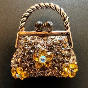 Purse brooch top