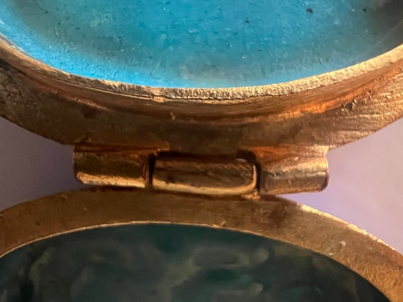 Victorian/Qing period Cloisonne Enameled locket - image 8